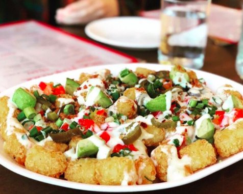 TheSoBro's tweet photo. The perfect way to end the weekend! 😋 Treat yourself to some of these delicious TotNachos from @theflipsidenash! (📷: IG @ TheFlipsideNash) https://t.co/KuM56p93oG