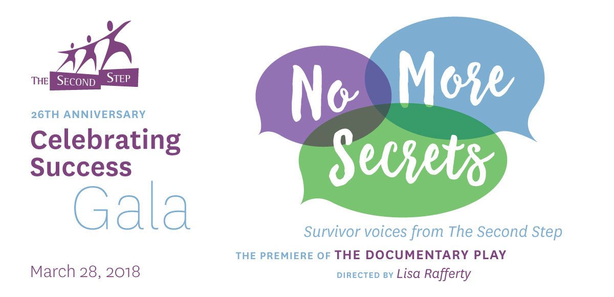 SecondStepInc's tweet photo. 400+ friends + businesses will join us 3/28 for our annual Celebrating Success Gala feat. an original #documentary theatre piece curated by .@lisajrafferty based on real stories from #domesticabuse #survivors. Get your tickets here: https://t.co/EOKokoI565 https://t.co/WnCkqu8Sqc