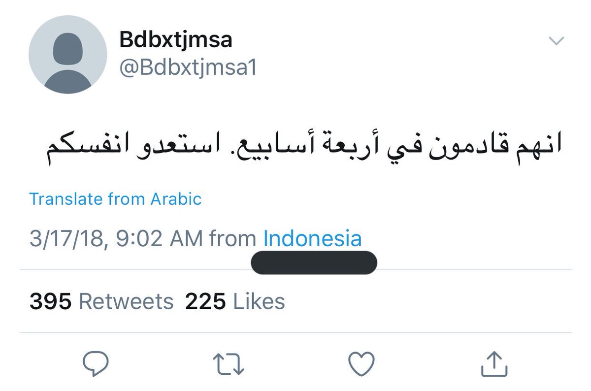 iQnasSudeer's tweet photo. دامكم سهرانين تعالوا شوي تتوقعون هذا مين ؟
ومن اللي قادمون ؟ وليش يغرد من اندونيسيا ؟
وليش هالتغريدتين كاتبها بالعربي ؟ https://t.co/ZeKRGYo4zR
