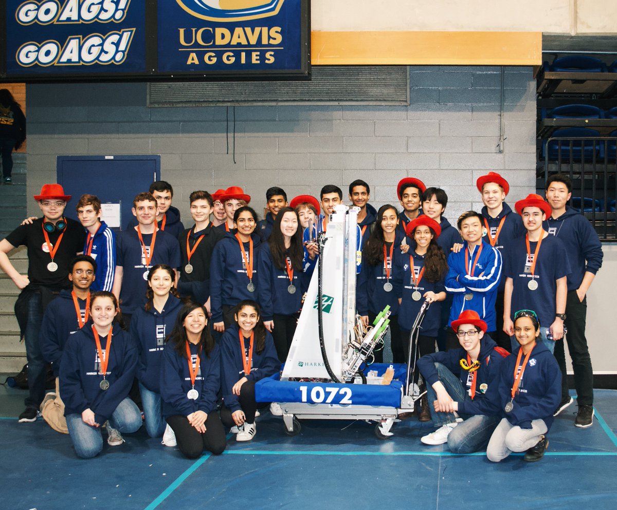 Harker Robotics (@harker1072) on Twitter photo Harker Robotics took second place as finalists at the Sacramento Regional in Davis. Huge shoutout to our alliance partners <a href="/ArmijoRobotics/">Armijo Robotics</a> and <a href="/TikiTechs/">Tiki Techs 3880</a>. This qualifies us to attend the World Championship in Houston, the first time since 2005. We are beyond excited! Harker Robotics took second place as finalists at the Sacramento Regional in Davis. Huge shoutout to our alliance partners <a href="/ArmijoRobotics/">Armijo Robotics</a> and <a href="/TikiTechs/">Tiki Techs 3880</a>. This qualifies us to attend the World Championship in Houston, the first time since 2005. We are beyond excited!