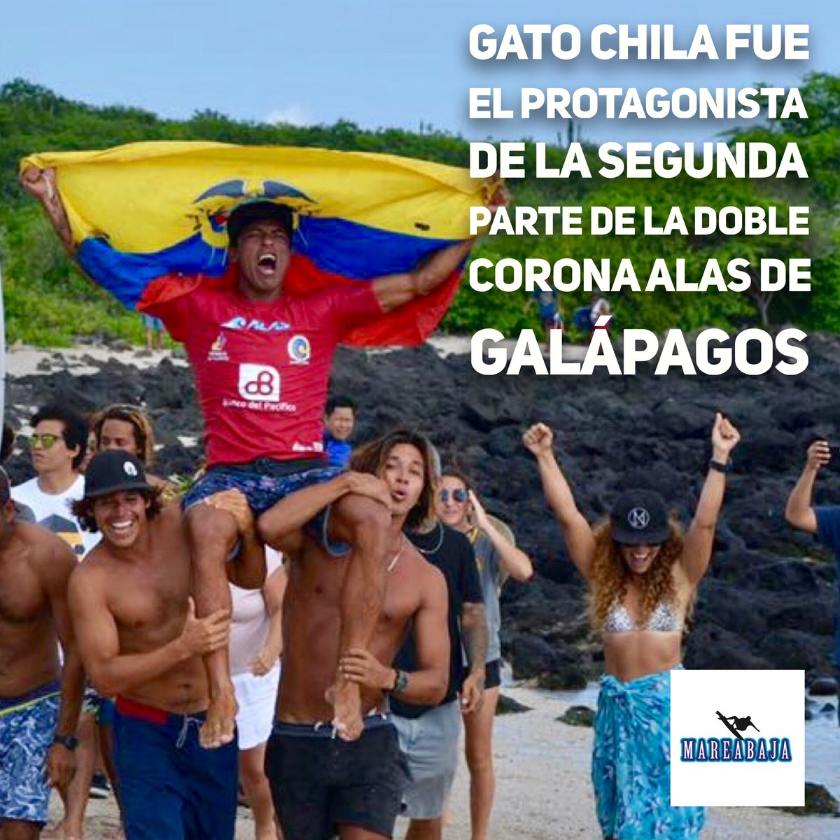 EcuaSurf's tweet image. El #ecuatoriano Jonathan Zambrano Chila fue el protagonista de la segunda parte de la #DobleCorona de #Galápagos, que se cerró el 24 de marzo en Isla San Cristóbal. #surfingEcuador #Alaslatintour

Lea la noticia en:

mareabaja.com/?p=1179