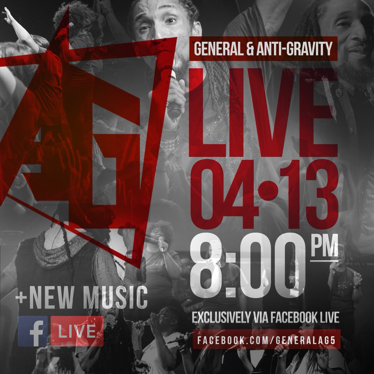 LucretiaCatlin's tweet photo. WHAT'S UP FAM!!!!
Are you ready for the LIVE!!!
Lock in the Date!!!
#iAmREDEFINED2 #iAmREDEFINED #GeneralAndAntiGravity #GeneralAGLive #REDEFINEDStreamedLIVE
@GeneralAG5 @generaln8ion @KamiKaize https://t.co/UqVRrJITLt
