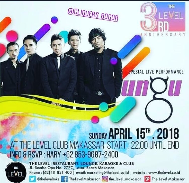 yang d #makassar siap siapa merapat ya ... #Ungu  #Live  #OnStage #Makassar