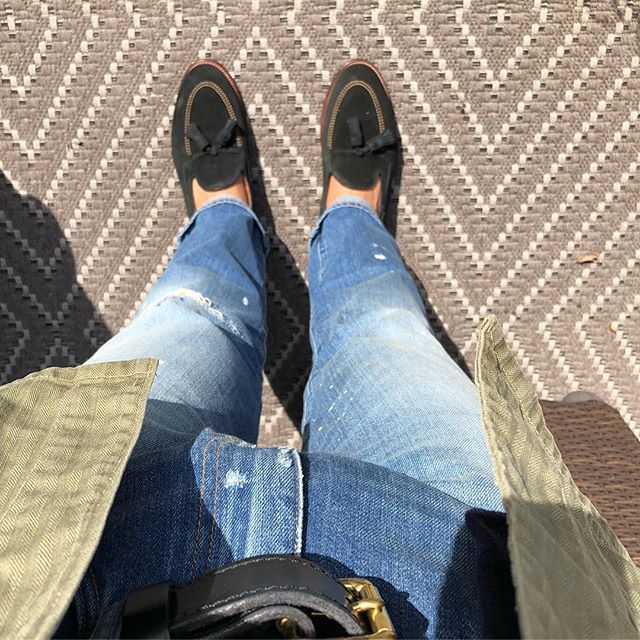 It’s @aldenshoeco and <a href="/unionmadegoods/">UNIONMADE</a> kind of day! #outfitoftheday #whatiworetoday #alden #aldenshoes #fortela #alessandrosquarzi #gipystyle #militarystyle #militaryvintage #vintageclothing #mensfashion #flyeatbuy
.
.
.
Shoes: Alden and Unionmade Tassel … ift.tt/2ukhfEO