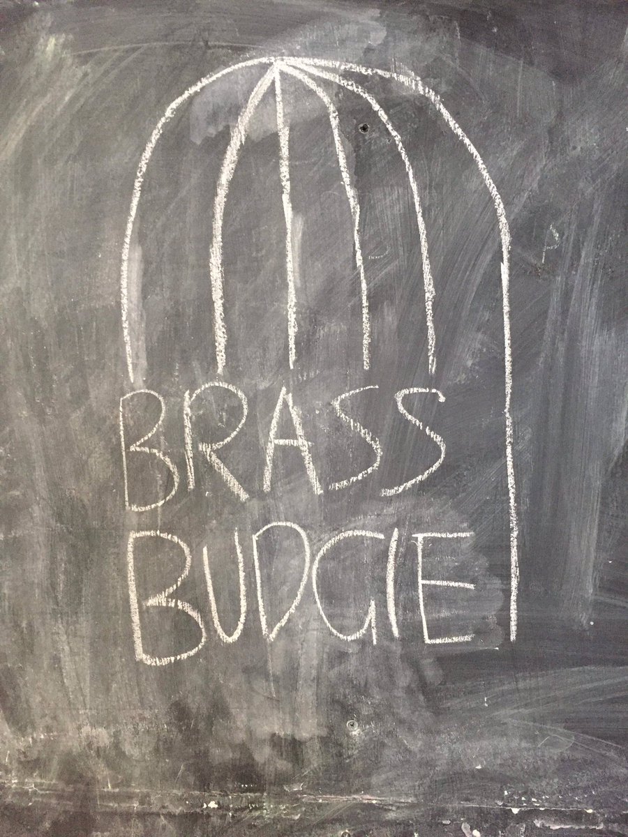 BrassBudgie's tweet image. IT'S OPENING WEEK! IT'S OPENING WEEK! @BreadandRosesTC from Tuesday! Don't miss it! bit.do/Budgie
