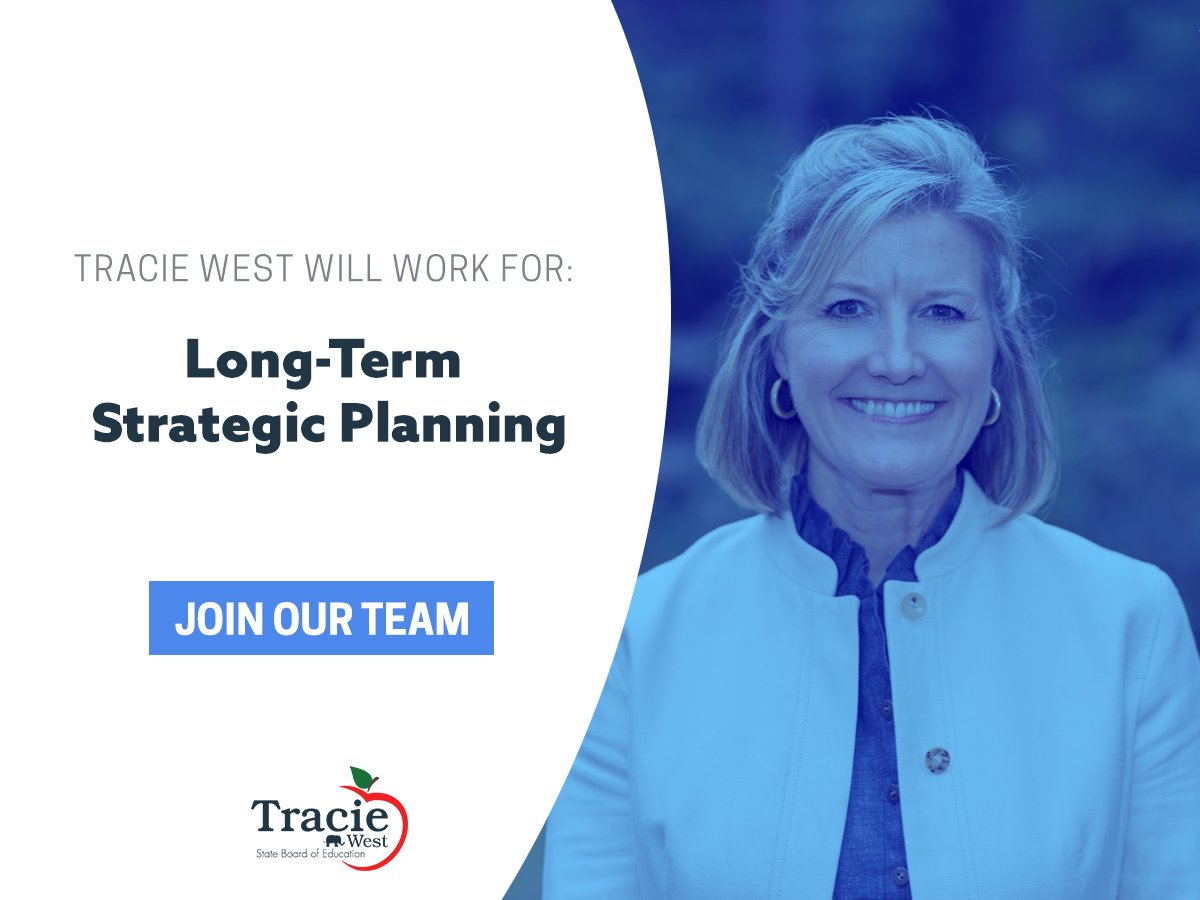 WestForSchools's tweet photo. In order to deliver long term results for Alabama public schools, we have to plan for the future. This involves developing a comprehensive strategic plan for our state education system. https://t.co/OdRHmX5GY6