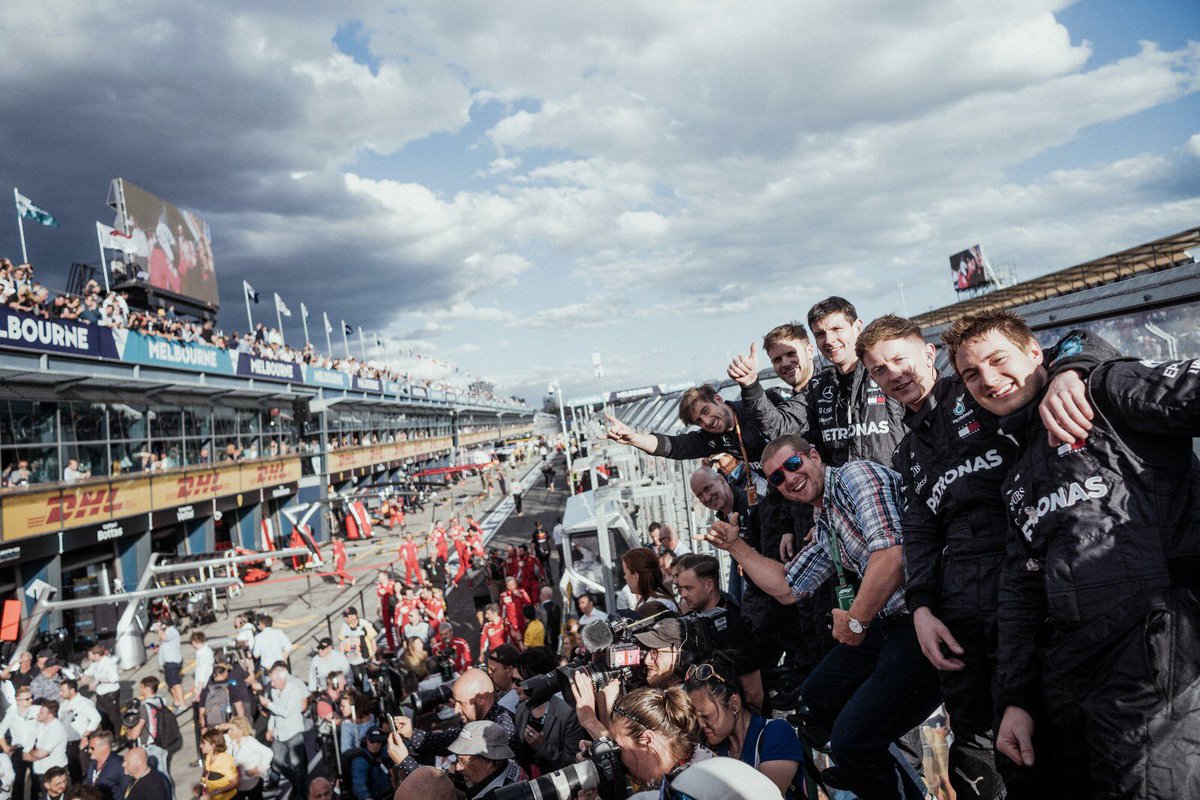 Win, or lose, we stick together 👊 #DrivenByEachOther