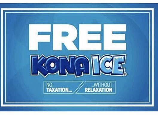 KonaIceWWC's tweet photo. Join us Tuesday, April 17th 12-2 Fuquay-Varina Post Office Judd Parkway @AroundFV @FuquayNC @TownofFV #freebies https://t.co/ZLFvll7DjI