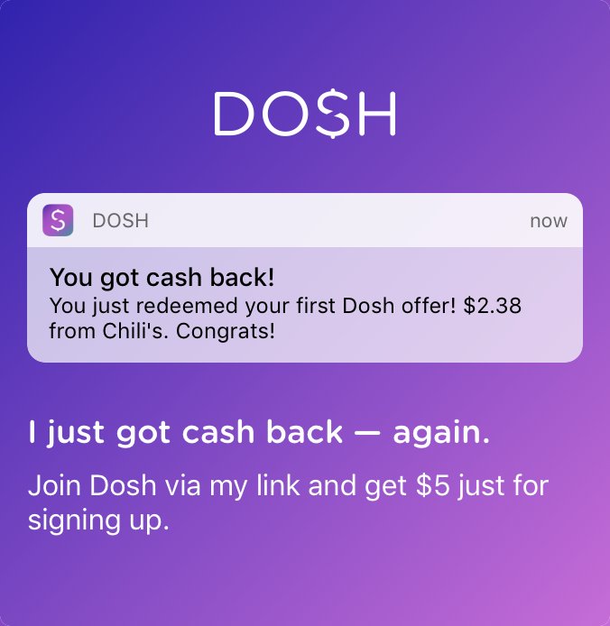 hpunit164's tweet photo. Free money! Dosh pays me to book hotels, shop, and go out to eat. #dosh https://t.co/IxvS51US80 https://t.co/D12swUQaU0