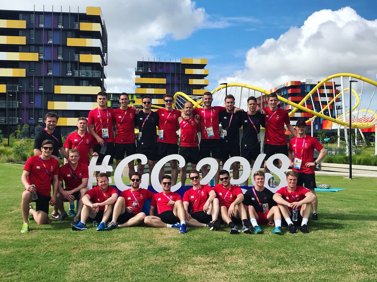 Arrived &amp; getting settled in! Athletes village is amazing @GC2018 🏑 looking forward to the next few weeks with these guys 🇦🇺 #TeamWales #GC2018