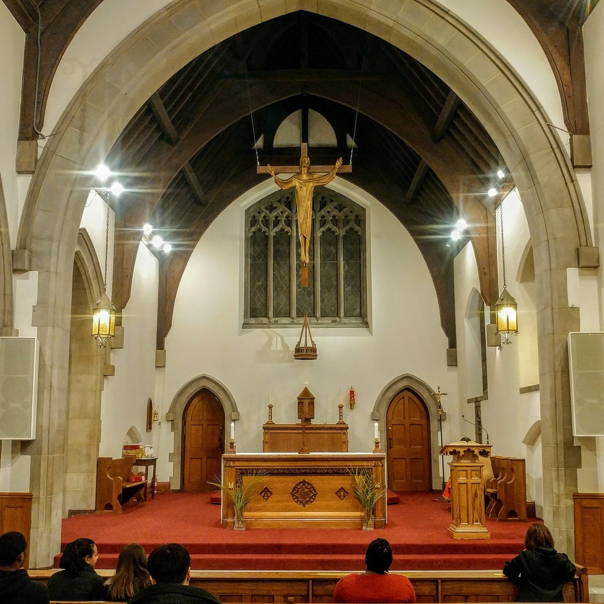 princeof416's tweet photo. @NewmanUofT First Sunday Mass after months of renovations! Wishing you a happy & holy #PalmSunday! Come visit soon @kinsellawarren @cafreeland @HanDongOntario @joe_cressy! #UniRose #TrinSpa #Ward20 #CatholicTO #HolyWeekTO #TOpoli https://t.co/zHb4ttVUC0