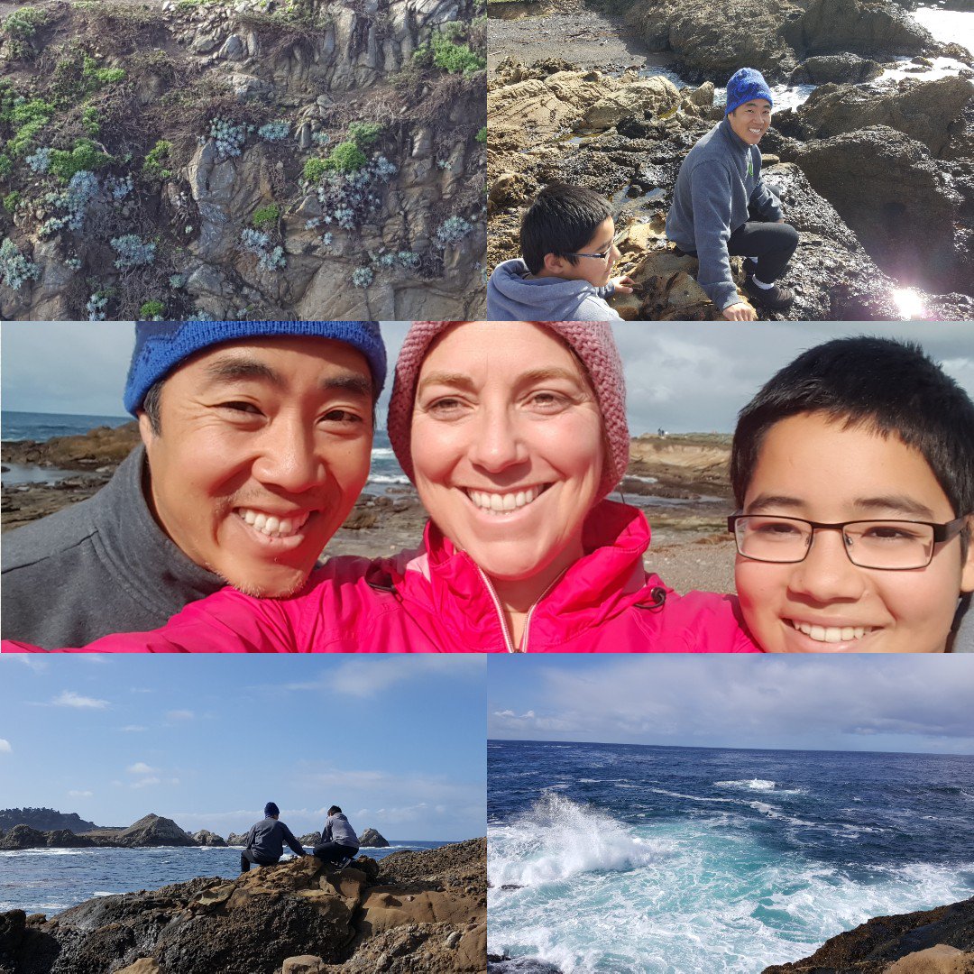 Fam did a big #optoutside this weekend at #PointLobos.