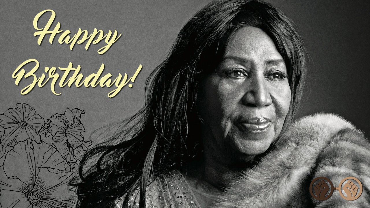 Have some R-E-S-P-E-C-T and help us wish Aretha Franklin a happy birthday! The Queen of Soul turns 76 today! 