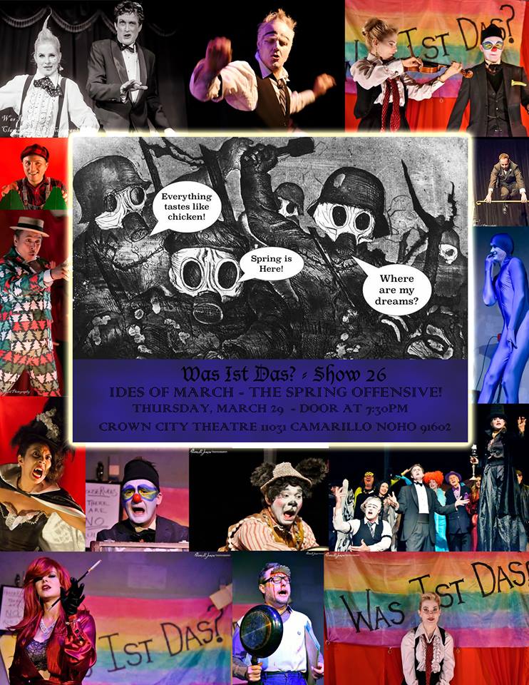 officialnoho's tweet photo. We love this. Thurs., March 29. @WasIstDasShowLA  comes back to #NoHo. You might see burlesque, stand-up, puppetry, clown, mentalism + magic, dance, solo character sketch, musical numbers, + a variety of acrobatic + circus performers doing their thing. https://t.co/5ndjGkrBK9 https://t.co/Qhpq0LoKtz