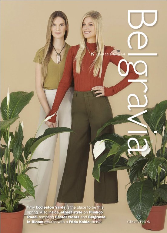 The April issue of #Belgravia magazine is here: take a look inside to read about #BelgraviaInBloom, Frida Kahlo and the latest on Eccleston Yards. Pick up a copy or read online today. pubbiz.com/publications/b…