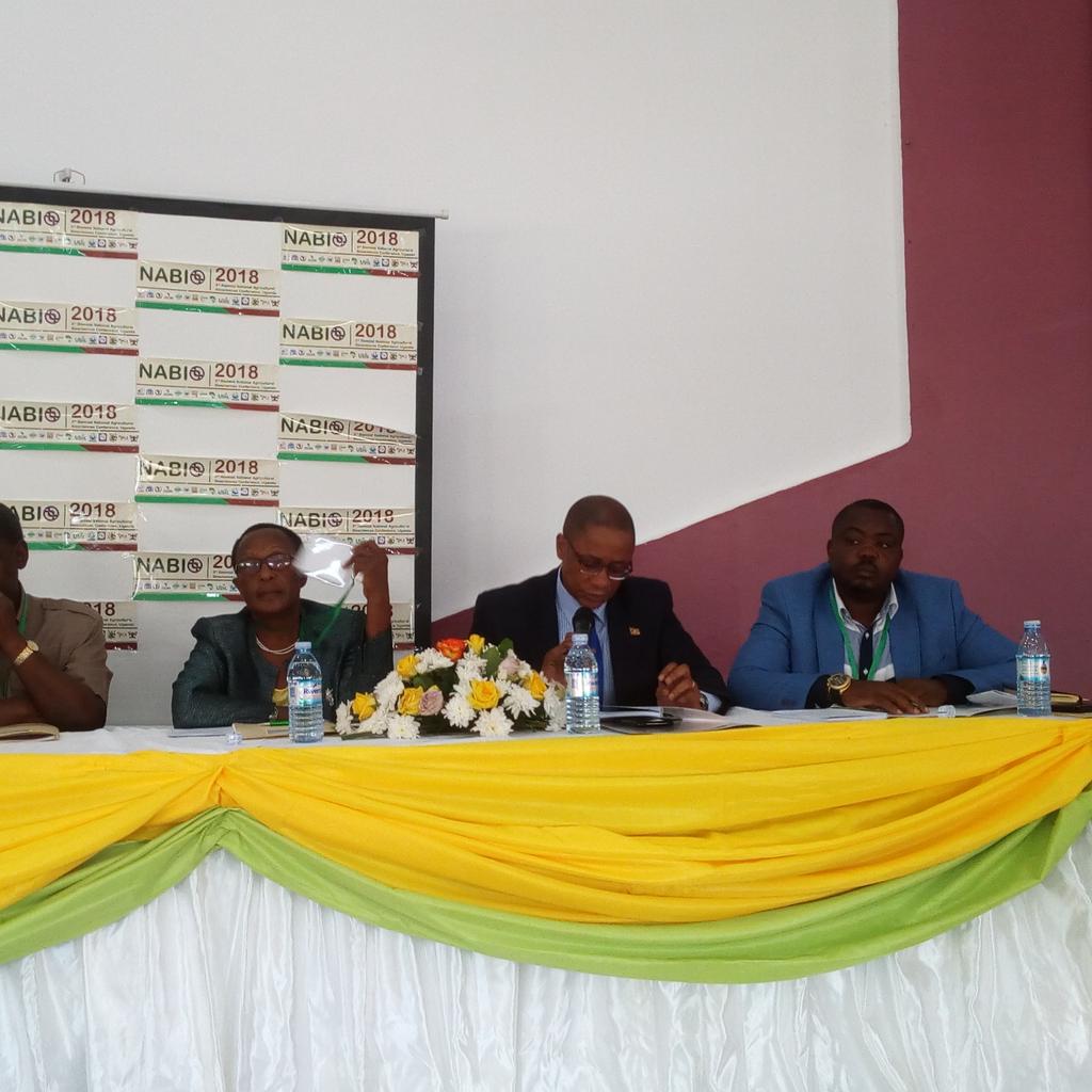 TwineJonan's tweet photo. Hon. Peter Sematimba; Let's embrace technology especially genetic engineering because of the potential it holds. Let's advance in Science,Technology and Innovations for economic transformation. 

@scifode @biotechsafety @GracaAwele @JohnKomen1966 @UIRI2017 @MoSTI_Ug 

#NABIO2018 https://t.co/zcEclJRNuD