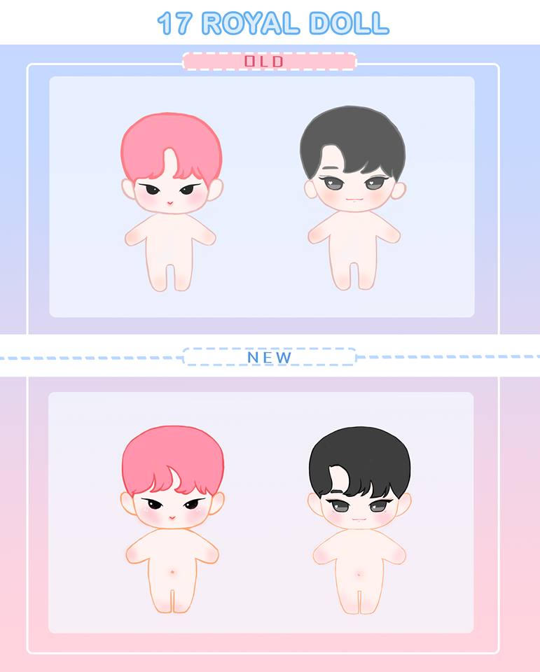 17Royaldoll's tweet photo. - แด แด แด
แด แด แด -
- We have some detailed upgrades on these cutie-pies' hair bang and colour as well as body sharp. Soon the sample's gonna be released. โบ๏ธโบ๏ธ
#์ธ๋ธํด #SEVENTEEN #ํธ์ #์กฐ์์ #PinkHosh #BlackJosh https://t.co/3YbsSlhni1
