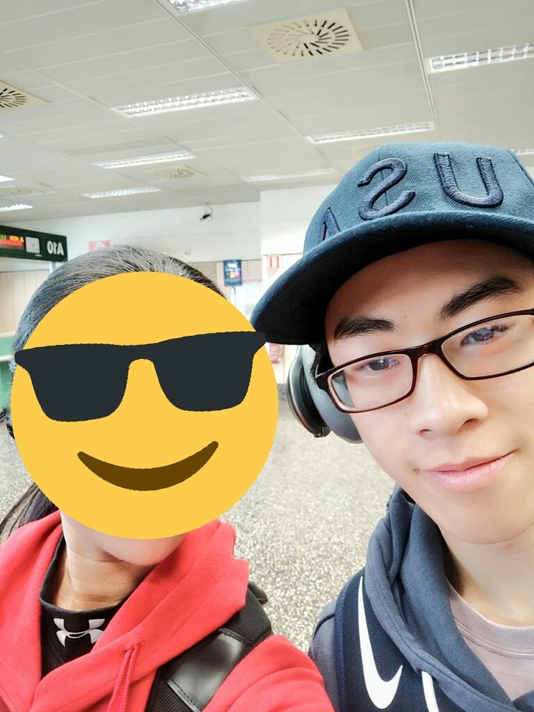 With Nathan Chen... The current world champion... Safe flight home!!! #Milano2018 #WorldFigure