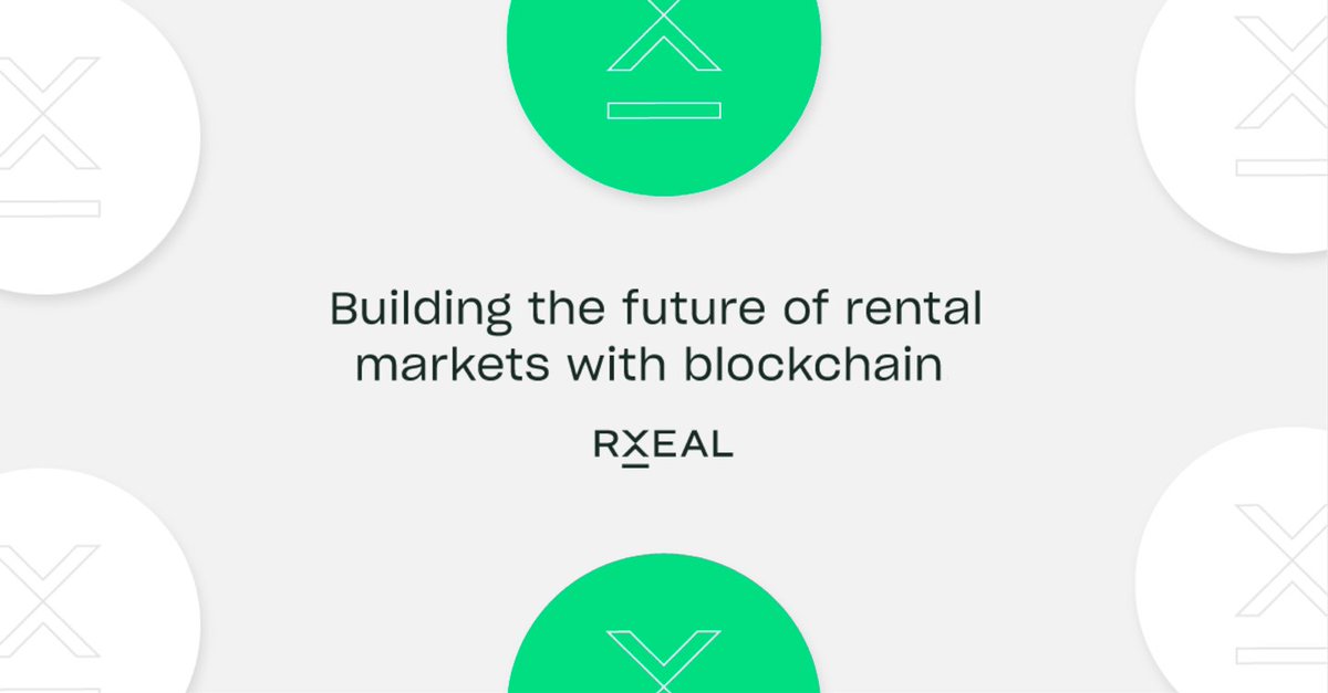 rxealofficial's tweet image. With an upcoming beta, signed product pilot partners and a global team of real estate, blockchain and finance experts backing the project, #RxEAL is building a blockchain solution that will transform rental markets for good. 
Join us: rxeal.com  #RXL #TimeToGetReal