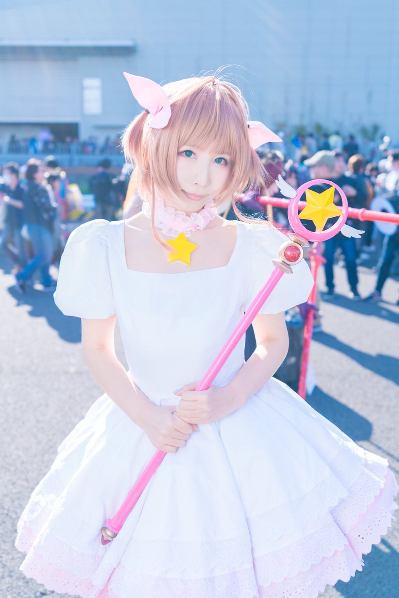 カードキャプターさくら☆プラチナコスプレ衣装※桜※CLAMP※仮装2段