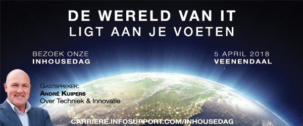 Xandrius_1's tweet photo. De wereld van IT ligt aan je voeten, mooi inspiratie event op 5 april met Andre Kuipers, voor de IT software professional. De echte software professional blijft zich continu vernieuwen. Meld je dus snel aan! Via https://t.co/jXdz18UZqB. #softwareprofessional https://t.co/vns3oZIy0J