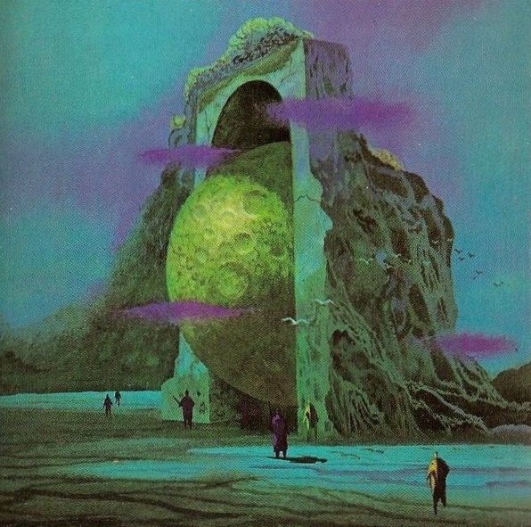 Humanoid History on X: "Paul Lehr cover art for "Solaris" by Stanislaw Lem,  1971. #scifi https://t.co/z8EW4Gsn63" / X