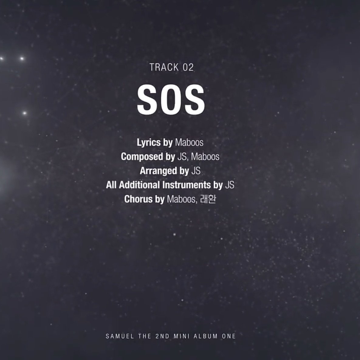 BBGirls_Chakun's tweet photo. #김사무엘 #Samuel 2nd mini album
2. SOS
Lyrics by: #Maboos
Composed by : JS,  #Maboos 
Chrous by : #Maboos ,  #래환 (#Bigstar) https://t.co/UH9LMM9esD