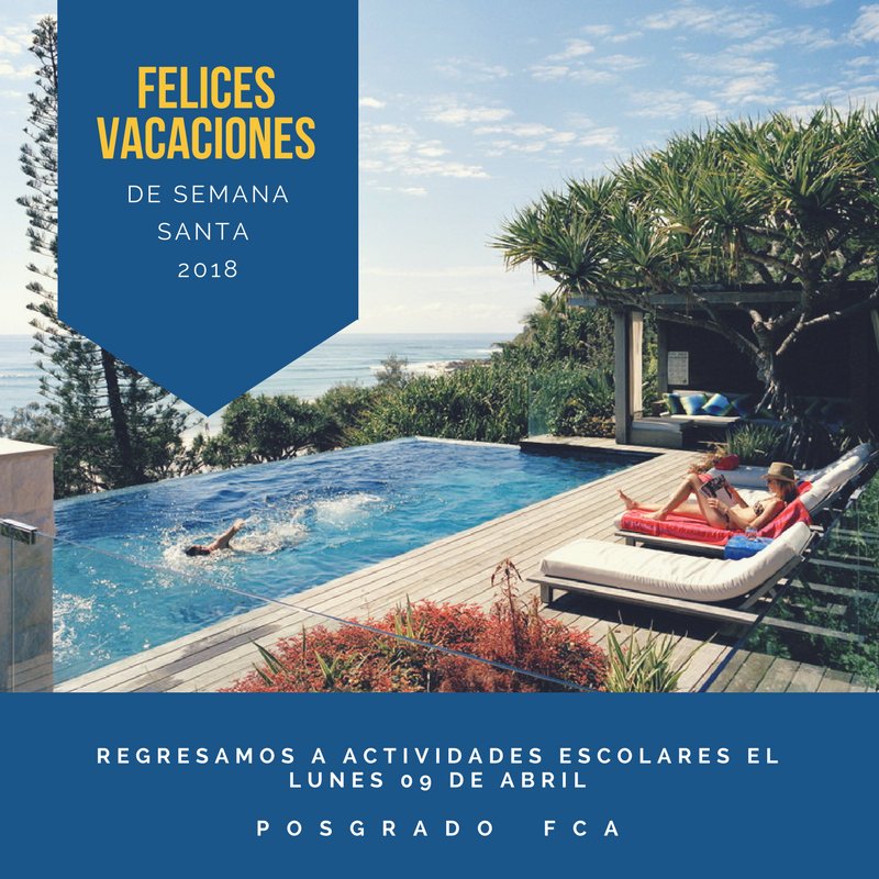 betoloco2000's tweet photo. FELICES VACACIONES A TODA NUESTRA COMUNIDAD DE POSGRADO FCA. @UaqMba https://t.co/mrPjILycnt