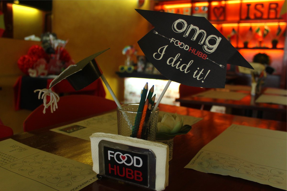 This is the beginning of anything you want to be 👨‍🎓👩‍🎓
And yes, you did it!

#GraduationSeason
#FoodHubb
