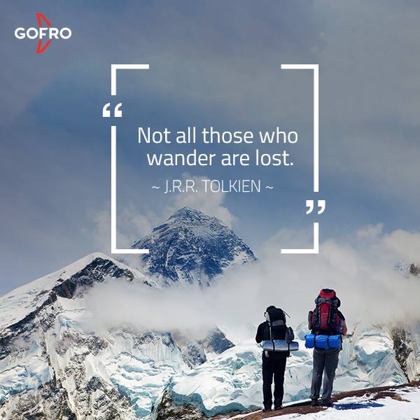 GoFroIt's tweet photo. Awaken the wanderer in you!! #MondayMotivaton https://t.co/AVrjbukIyr