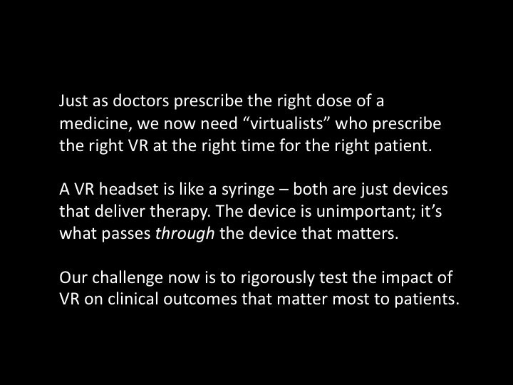 BrennanSpiegel's tweet photo. I'm putting together my final thoughts before the international #VR community convenes at #VirtualMed18 this week @CedarsSinai. Here are three key points I'll share with the audience and explore with our world-class faculty (will be live streamed here: https://t.co/WRnAjSpnfA) https://t.co/CNyBz6nkU1