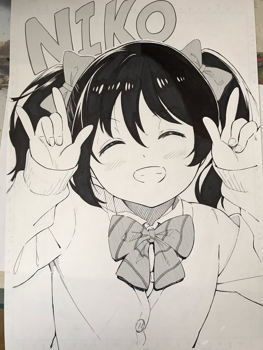 アナログ落書き。 