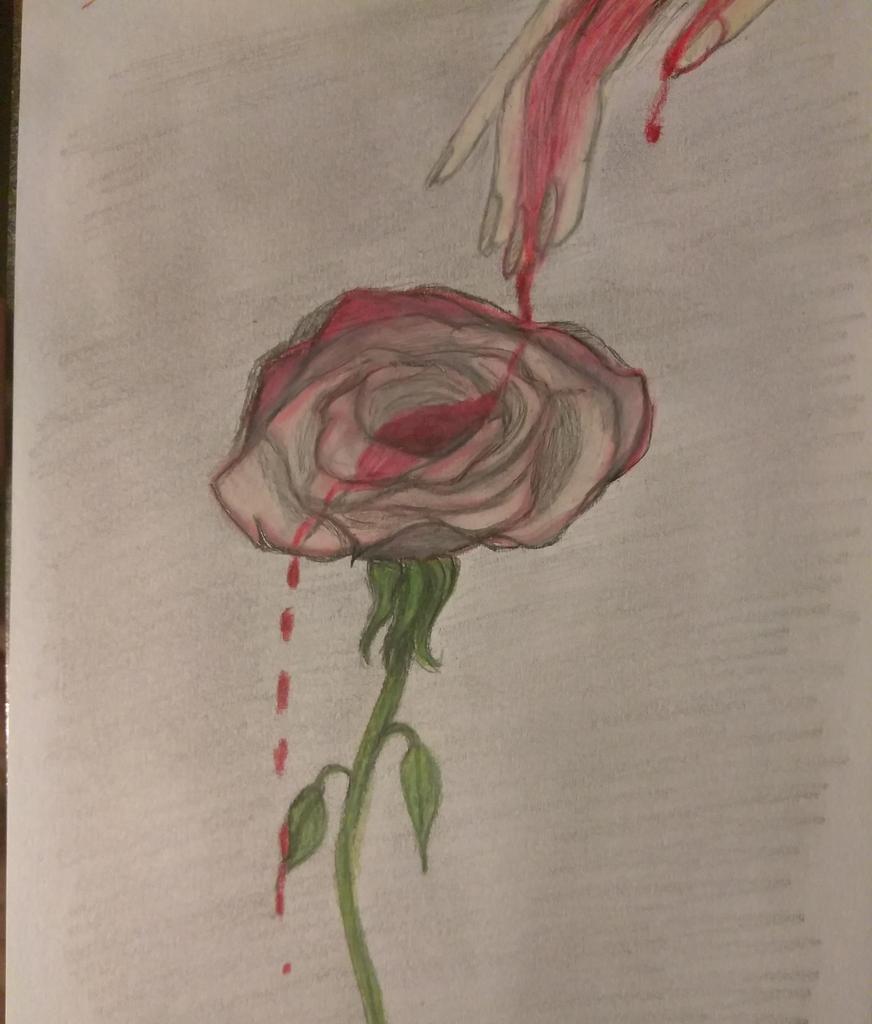 MarieRed76's tweet photo. My latest drawing 
 ________________________________
#littlemarieart #drawing #art #myart #messyart #graphite #Prismacolor #coloredpencils #ink  #mixedmedia #Mabdraftmatic #alvindraftmatic #Draftmatic #selftaught #amature #trying https://t.co/RR3R5Gaadq