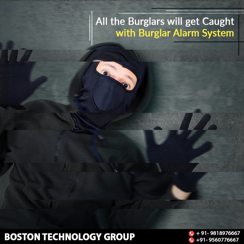 boston_techno's tweet photo. You can rest easy when you have Burglar Alarm Systems by Boston Technology Group installed at your premises. For expert installation get in touch with us at +91-9818976667 or +91-9560776667.
#BurglarAlarmSystem #AccessCards #NetworkSecurity #VideoDoorPhones https://t.co/vJeqPm6wot