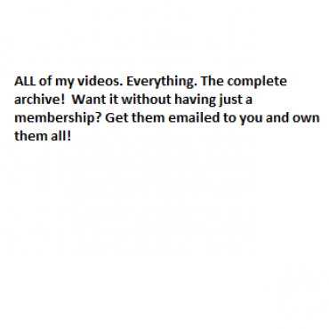 How cool! Just sold GET ALL THE VIDEOS! You can get yours here https://t.co/RQS6g4mwkT @manyvids #MVSales<a href="/tag/mvsales"class="tags"><span>#mvsales</span></a>