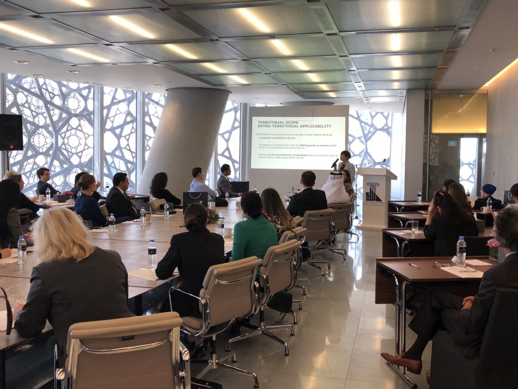 Al_Sulaiti_Law's tweet image. Happening Now at Al Sulaiti Law Firm - Overview of the Qatar Data Privacy Law and the EU GDPR @qatarliving @QFCAuthority @dohanews #Qatar #Data_Privacy #AlSulaiti_Law @LexisNexis_ME