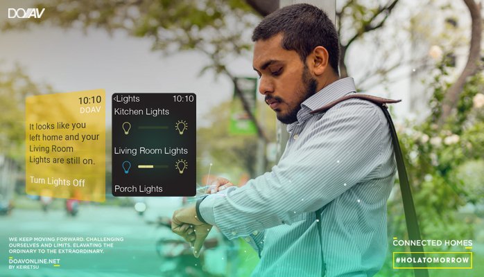 doavonline's tweet photo. Meet #ConnectedHome. 
Sync your wrist to the rest of your home when life takes you to far off places, make sure everything at home is just right—and get notified if it isn't.

#smarthomes #luxuryhome #automation #integration #doav #keiretsu
Visit https://t.co/H0pS1fvm99 https://t.co/ye2J7JZm6B