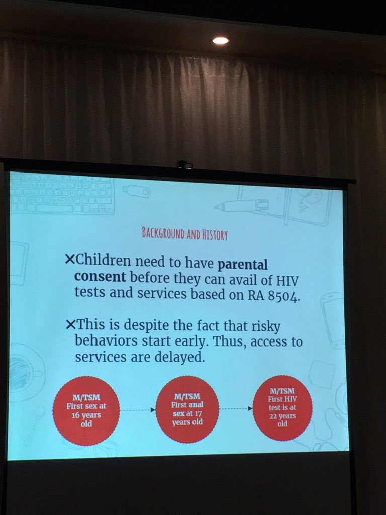 chrismillora's tweet photo. Very important slide. Concretises the argument that the very legislation on HIV/AIDS may prevent minors from accessing HIV testing and services! @TheRedWhistle @zimmbodilion @safelyph https://t.co/ZInOA2tXAj