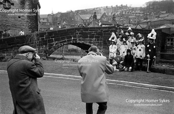 Midgley Pace Egg Play Hebden Bridge Yorkshire UK Mumming play is performed by Calder Valley High School Good Friday annually fr Once a Year, some Traditional British Customs goo.gl/z8cEgX @dewilewispublishing. 50 years documenting Britain  goo.gl/9xQdCo