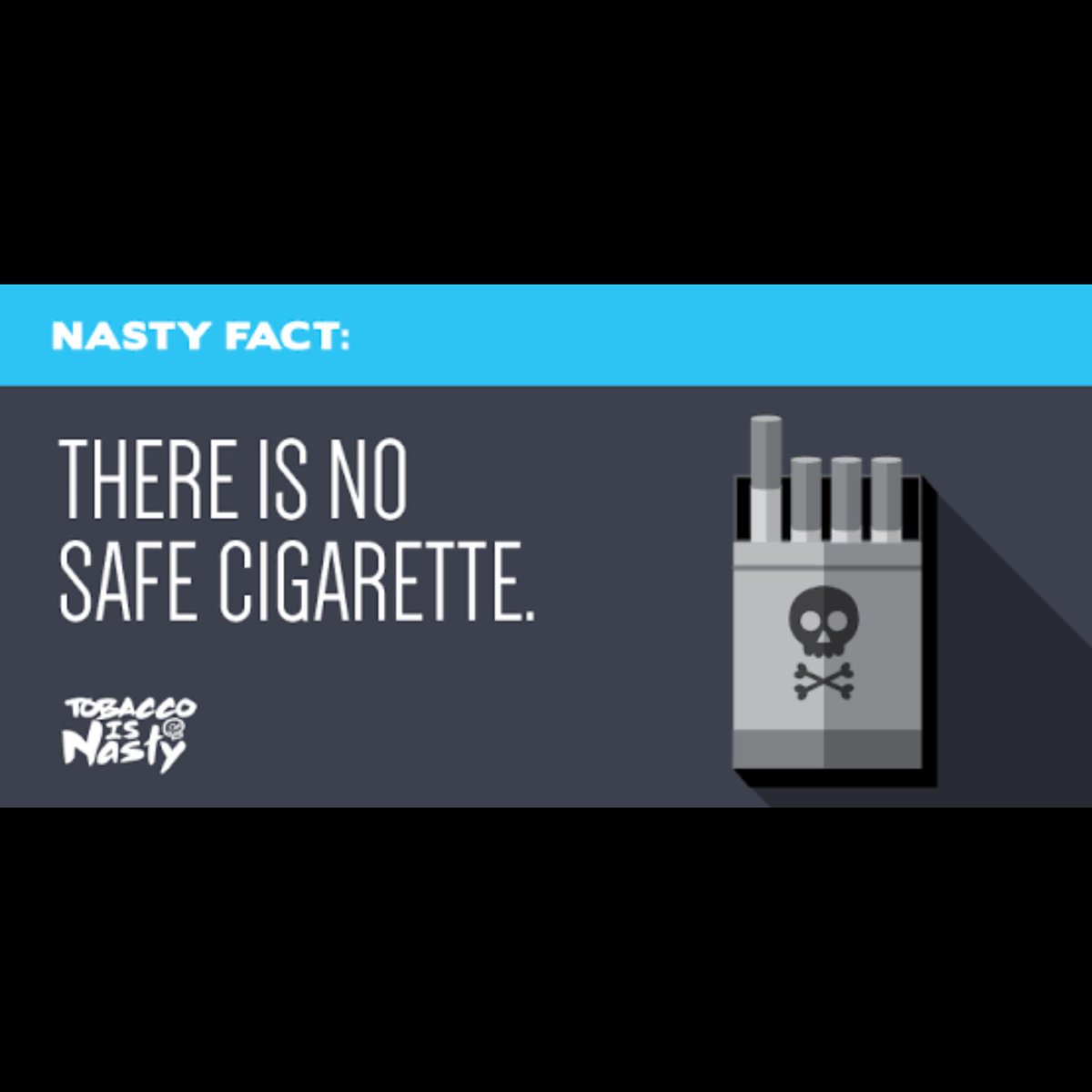 KicktheButtAust's tweet photo. Only smoke one or two? Even one cigarette damages your body. There is no such thing as a safe amount of cigarettes #kickthebutt #besmokefree https://t.co/W0lqcpYLxG