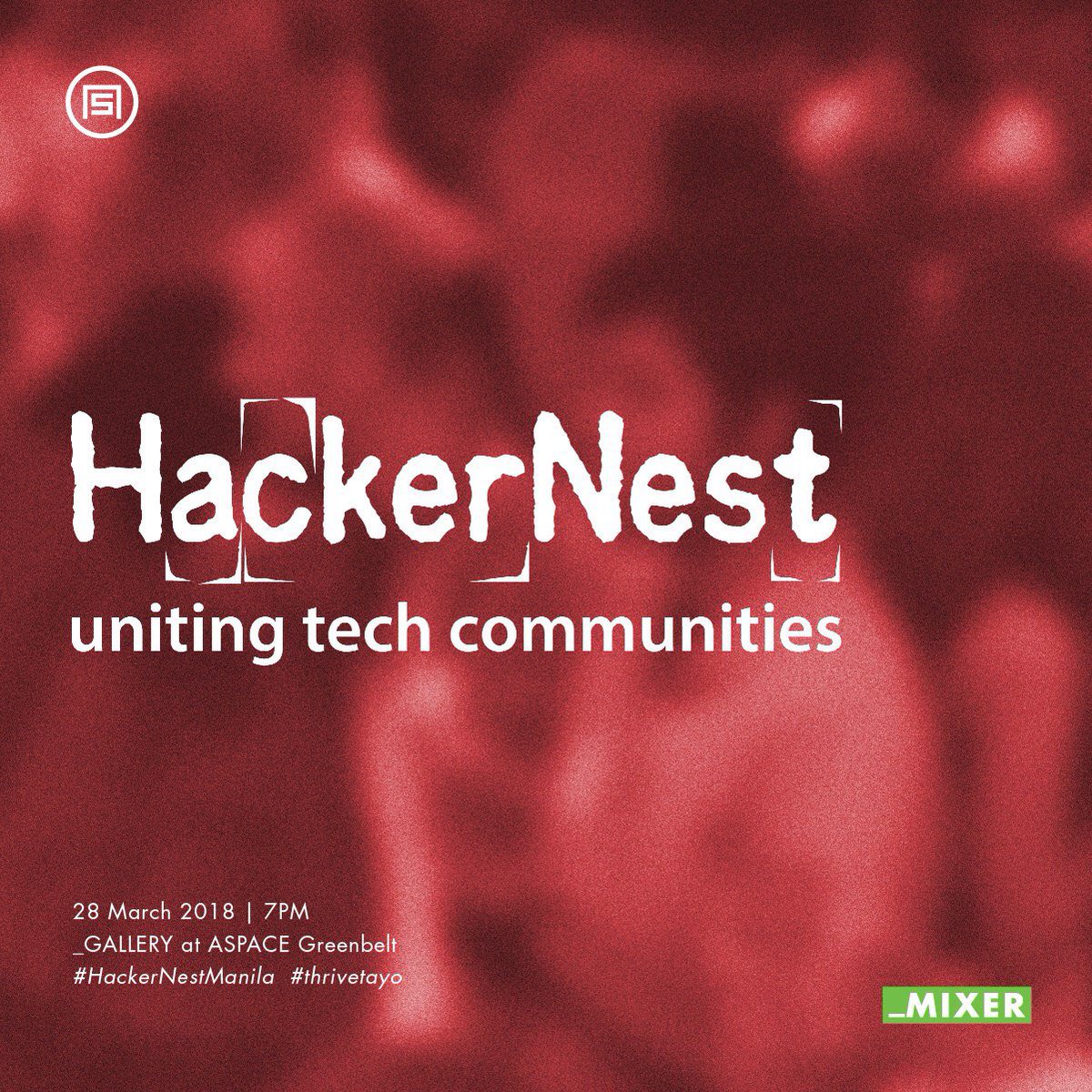 aspacemanila's tweet image. Hey guys, don't forget the March Tech Socials on Wednesday at the _GALLERY at ASPACE Greenbelt! #Hackernest #thrivetayo