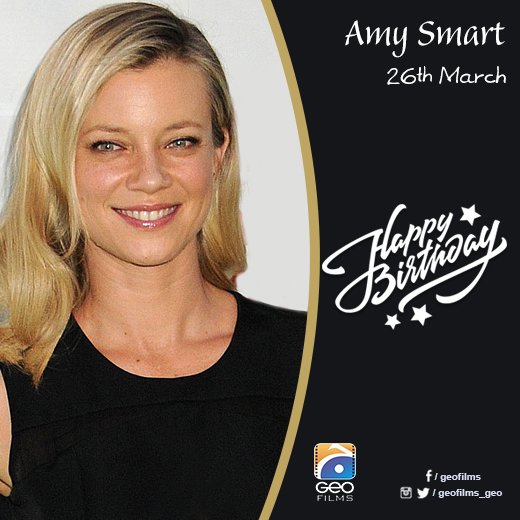 Happy Birthday Amy Smart! :)  