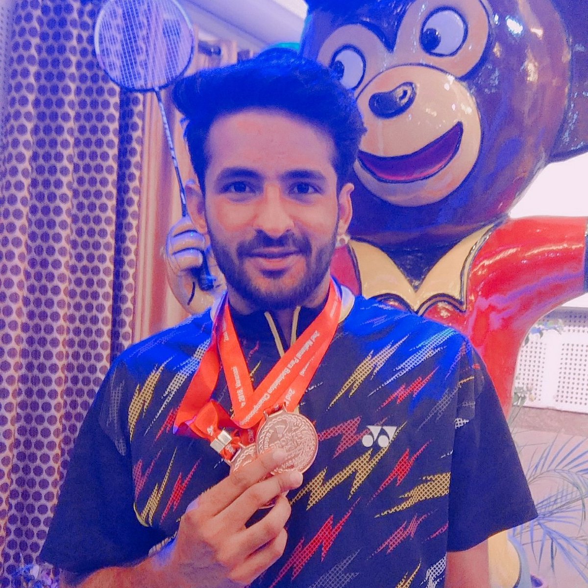 niteshnk11's tweet photo. Double bronze at 2nd National para badminton championship 2018.
#menssingle #mensdouble @rajamalhotra @yonex_badminton @TheBridge_IN @parabadmintonIN @EbacoSports @amarabrol @merakiconnect https://t.co/KvywME2pnk