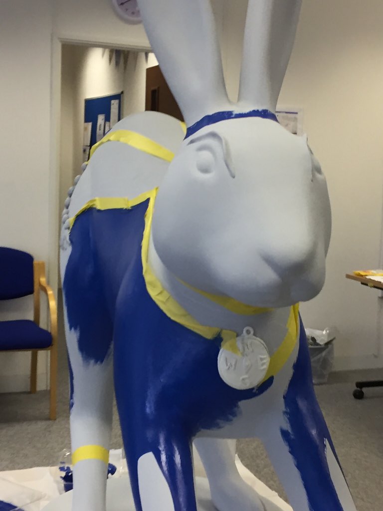 Hoveton_Broad's tweet image. Fantastic session painting with the @breakmentoring team! Our little #Hare is really coming together....and he has now got a name! Follow the mentoring team to find out more! @GoGoHares2018 @GoGoCreate