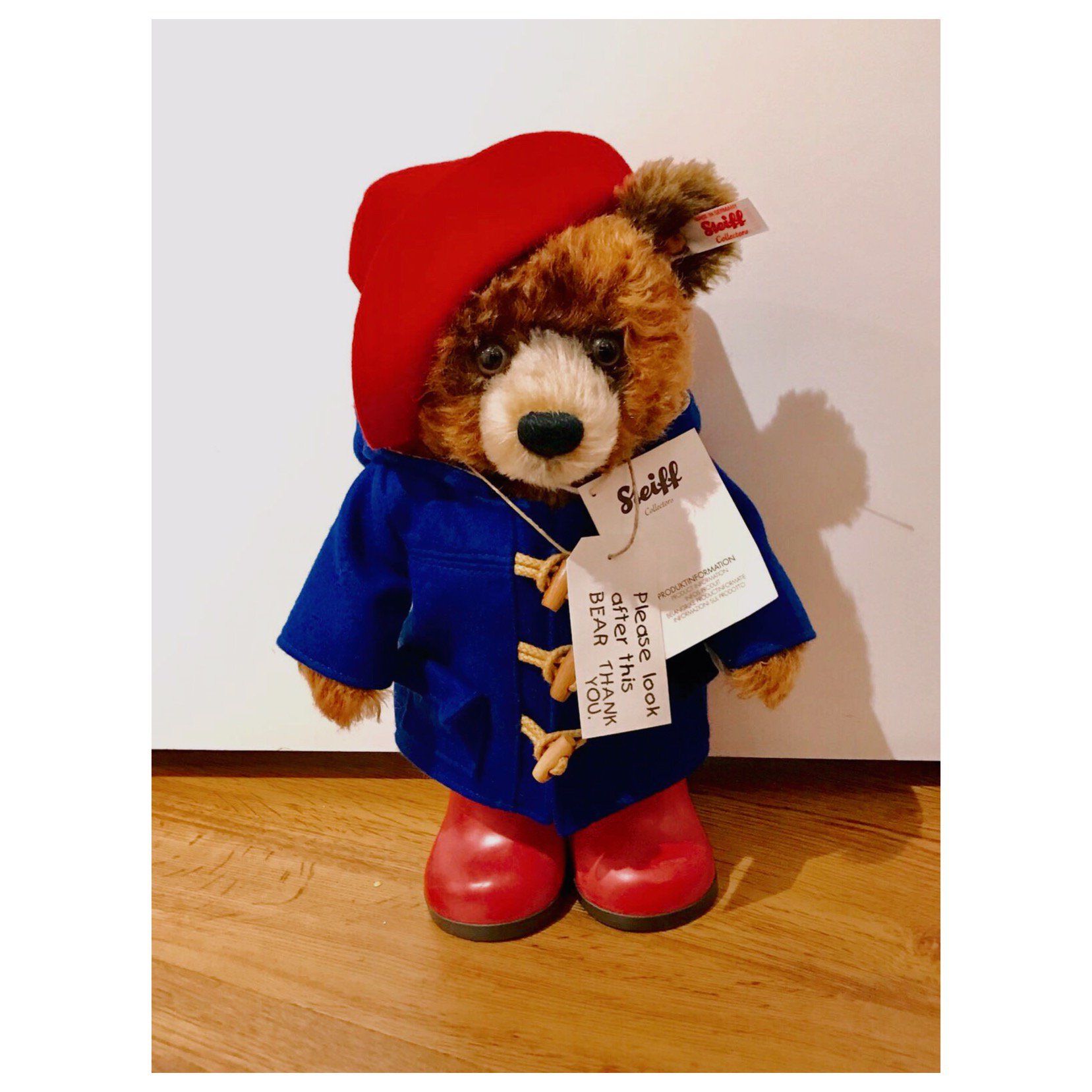 Steiff paddington bear 2018 hotsell