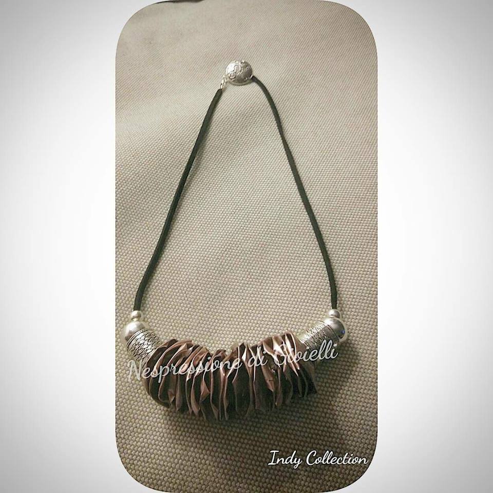 Scartline's tweet photo. La passione per i gioielli hand made ha portato alla realizzazione di Indy Collection - Nespressione di Gioielli, che utilizza come materia prima l’alluminio ricavato dalle capsule del Nespresso. E così dall'arte del riciclo nascono gioielli unici nel suo genere!
Scheda… https://t.co/FEPpcqC9Jk
