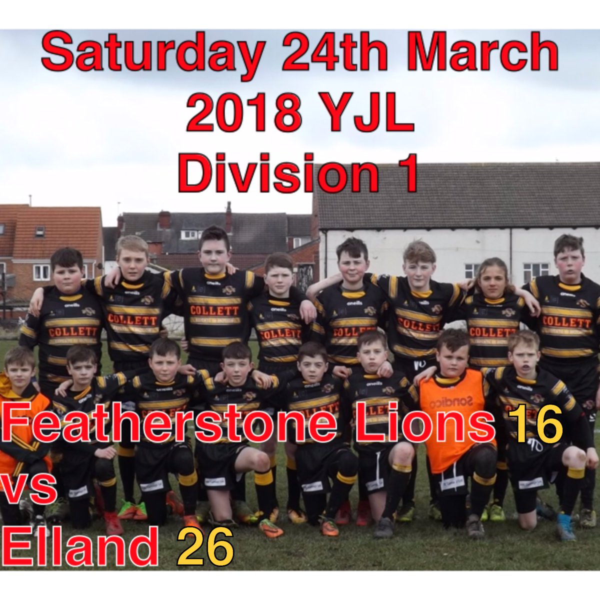 NickWar27670805's tweet photo. Two great results from @ellandrlfc competitive junior teams this weekend. @ellandrlfc @YorkshireJunior #blackandgold #oohahhoohahh #buildingtobebetter https://t.co/jPKo3CBhTg