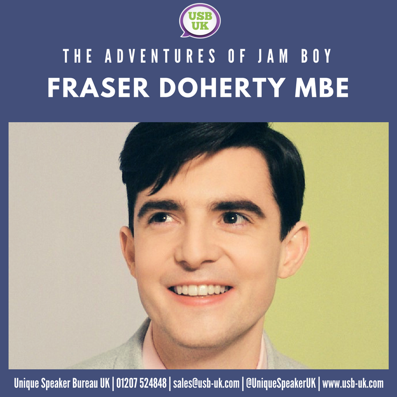 From creating jam 100% from fruit to co-developing a craft beer subscription service <a href="/fraserdoherty/">Fraser Doherty</a> turns his passions into successful enterprises. Learn more about Fraser here  ow.ly/u9sY30iWjoE or contact <a href="/UniqueSpeakerUK/">USB-UK</a> for details of Fraser speaking at your next #event