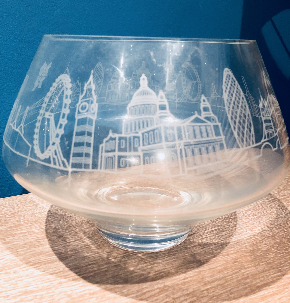 BimBirdy's tweet image. Day 26 ..Skyline ..my beautiful Dartington glass London 2012 Skyline bowl. A gift from @tinajbennett27 #marchphotochallenge #marchphotoaday