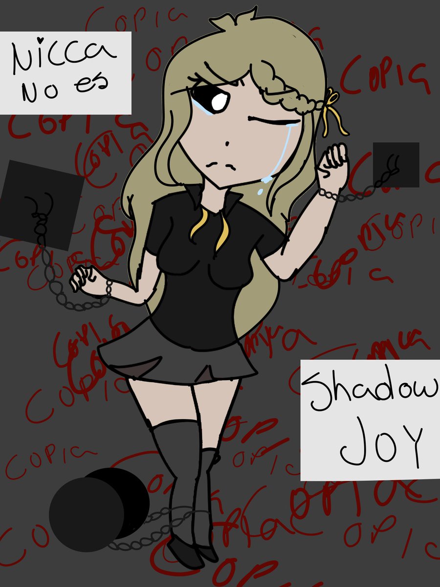 Khazy_Kharen's tweet photo. Aquí un dibujo apoyando a dewy
#NiccaNoEsShadowJoy 
#FNAFHS 
#FNAFHSOC 
@DewTeardrops 

Espero y pueda ayudar...gracias!porla atención https://t.co/wqRUmLB9io